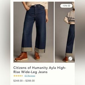 Ayla baggy cuffed jeans